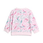 adidas Seasonal Essentials Adiraptor French Terry Βρεφικό Σετ Φόρμας Ροζ