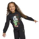adidas x Disney Mickey Mouse Set Παιδικό Σετ Μαύρο
