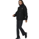 Body Action Wide-Leg Leggings Black Γυναικείο Κολάν Καμπάνα Μαύρο