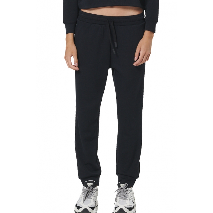 Body Action Modal Joggers Black Γυναικείο Παντελόνι Μαύρο