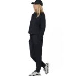 Body Action Modal Joggers Black Γυναικείο Παντελόνι Μαύρο