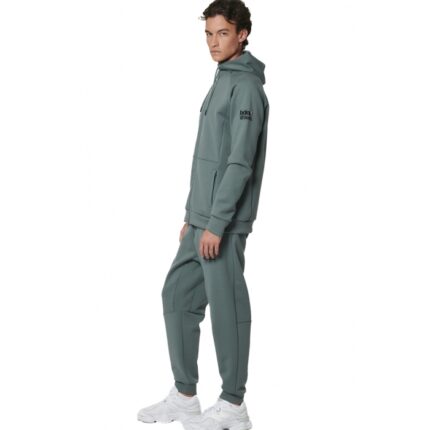 Body Action Sport Gym Tech Joggers Balsam Green Ανδρικό Παντελόνι Λαδί
