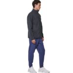 Body Action Bonded Sherpa Fleece Zip-Through Sky Grey Ανδρική Ζακέτα Γκρι