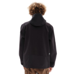 Emerson Hooded Bonded Jacket Black