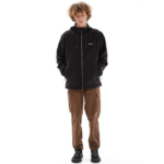Emerson Hooded Bonded Jacket Black