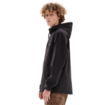 Emerson Hooded Bonded Jacket Black