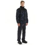 Emerson Puffer Jacket w/ Roll-in Hood Ανδρικό Μπουφάν Με Κρυφή Κουκούλα Γκρι Μπλε / Μαύρο