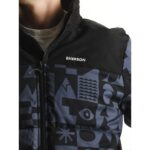 Emerson Puffer Jacket w/ Roll-in Hood Ανδρικό Μπουφάν Με Κρυφή Κουκούλα Γκρι Μπλε / Μαύρο