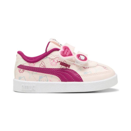 Puma x Hello Kitty and Friends Club II Era 2 V Inf Βρεφικά Sneakers Εκρού / Φουξ