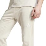 adidas ALL SZN French Terry Regular Tapered Pants Ανδρικό Παντελόνι Μπεζ