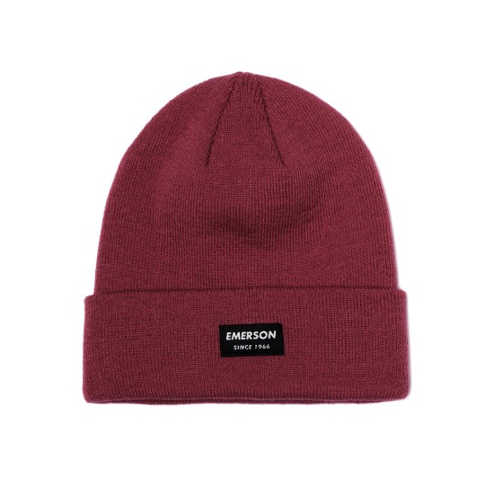 Emerson Beanie Σκούφος Πλεκτός Σάπιο Μήλο