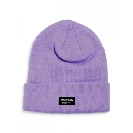Emerson Beanie Σκούφος Πλεκτός Λιλά
