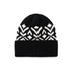 Emerson Classic Knit Beanie Σκούφος Πλεκτός Μαύρος / Λευκός
