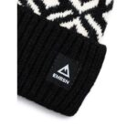 Emerson Classic Knit Beanie Σκούφος Πλεκτός Μαύρος / Λευκός