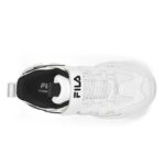 Fila Memory Spinel 3 V Παιδικά Sneakers με Σκρατς Λευκά / Μαύρα