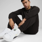 Puma ESS No. 1 Logo Sweatpants FL cl Aνδρικό Παντελόνι Μαύρο