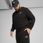 Puma ESS No. 1 Logo Sweatpants FL cl Aνδρικό Παντελόνι Μαύρο