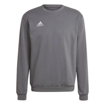 adidas Entrada 22 FL Sweatshirt Ανδρική Φούτερ Μπλούζα Γκρι