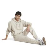 adidas Essentials Feelcozy Fleece Pants Ανδρικό Παντελόνι Μπεζ