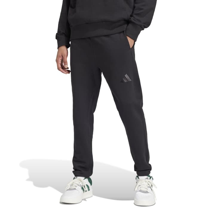 adidas ALL SZN French Terry Regular Tapered Pants Ανδρικό Παντελόνι Μαύρο