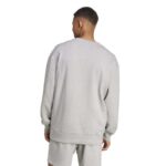 adidas ALL SZN French Terry Crew Sweatshirt Ανδρική Φούτερ Μπλούζα Γκρι