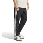 adidas Essentials 3-Stripes Fleece Open Hem Ανδρικό Παντελόνι Μαύρο