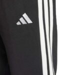 adidas Essentials 3-Stripes Fleece Open Hem Ανδρικό Παντελόνι Μαύρο
