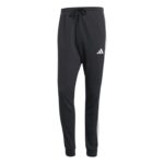 adidas Essential 3-Stripes French Terry Pants Ανδρικό Παντελόνι Μαύρο