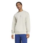 adidas All SZN French Terry Crew Sweatshirt Ανδρική Φούτερ Μπεζ
