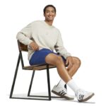 adidas All SZN French Terry Crew Sweatshirt Ανδρική Φούτερ Μπεζ