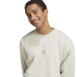 adidas All SZN French Terry Crew Sweatshirt Ανδρική Φούτερ Μπεζ