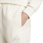adidas ALL SZN Waffle Knit Open Hem Pants Ανδρικό Παντελόνι Εκρού