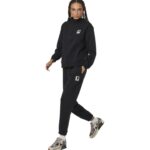 Body Action Half-Zip Sweatshirt Black Γυναικεία Μπλούζα Μαύρη