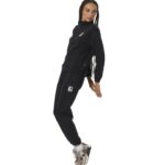 Body Action Half-Zip Sweatshirt Black Γυναικεία Μπλούζα Μαύρη