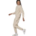 Body Action Half-Zip Sweatshirt Moonbean Grey Γυναικεία Μπλούζα Mπεζ