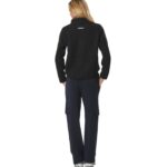 Body Action Oversize Boucle Fleece Half Zip Black Γυναικεία Μπλούζα Μαύρη