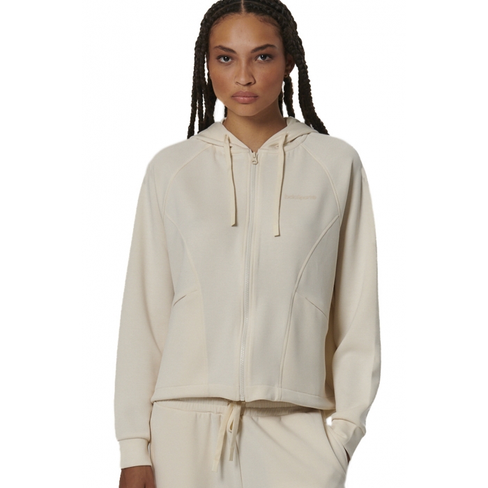 Body Action Modal Boxy Jacket Salt Ecru Γυναικεία Ζακέτα Εκρού