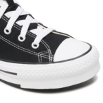 Converse Chuck Taylor All Star Eva Lift Canvas Platform Παιδικά Sneakers Μποτάκια Μαύρα