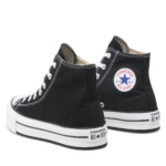 Converse Chuck Taylor All Star Eva Lift Canvas Platform Παιδικά Sneakers Μποτάκια Μαύρα