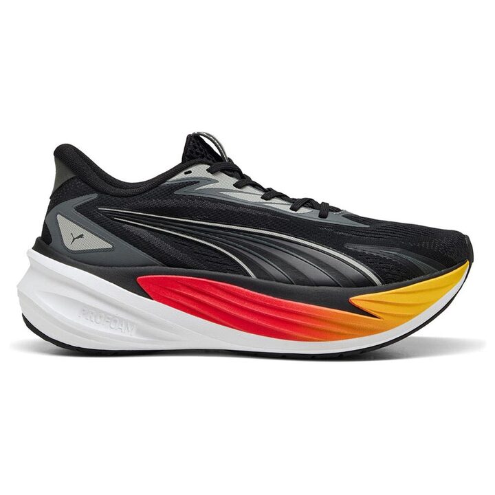 Puma Maxima Pro Ανδρικά Παπούτσια Τρεξίματος Μαύρα / Κόκκινο / Πορτοκαλί