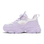 Fila Musha 3 Memory Velcro Παιδικά Sneakers με Σκρατς Mωβ