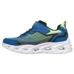 Skechers S-Lights Vortex 3.0 Παιδικά Sneakers με Φωτάκια Μπλε / Λαχανί