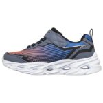 Skechers S-Lights Vortex 3.0 Παιδικά Sneakers με Φωτάκια Μπλε / Πορτοκαλί