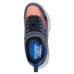 Skechers S-Lights Vortex 3.0 Παιδικά Sneakers με Φωτάκια Μπλε / Πορτοκαλί