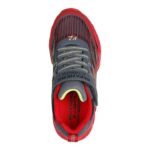 Skechers S Light: Vortex 2.0 Παιδικά Sneakers με Φωτάκια Γκρι / Κόκκινα