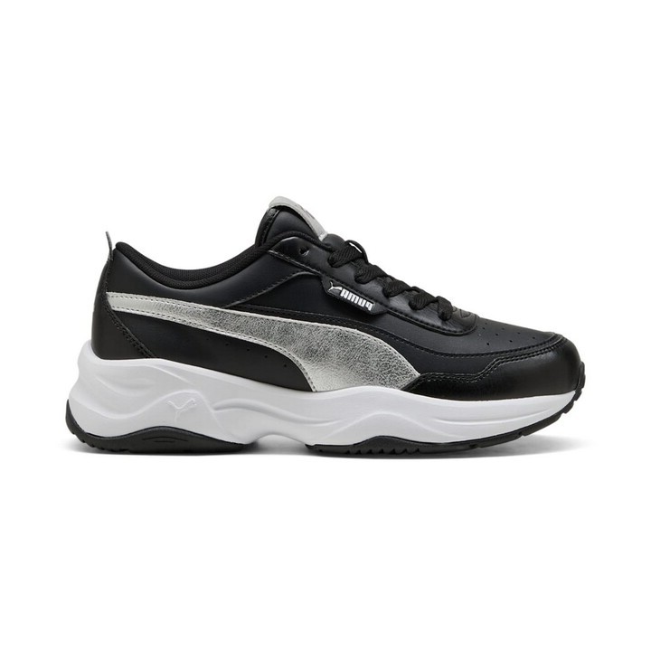 Puma Cilia Mode Metallic Whisper Γυναικεία Sneakers Μαύρα / Ασημί