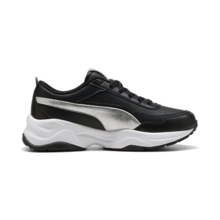 Puma Cilia Mode Metallic Whisper Γυναικεία Sneakers Μαύρα / Ασημί