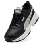 Puma Cilia Mode Metallic Whisper Γυναικεία Sneakers Μαύρα / Ασημί