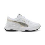 Puma Cilia Mode Metallic Whisper Γυναικεία Sneakers Λευκά / Χρυσά