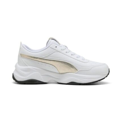 Puma Cilia Mode Metallic Whisper Γυναικεία Sneakers Λευκά / Χρυσά